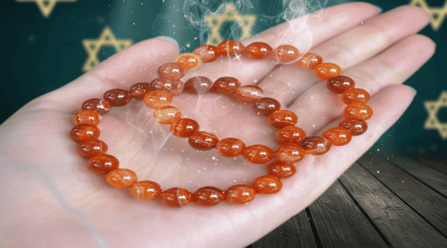 Natural Carnelian Bracelet – Energy, Vitality & Motivation Stone