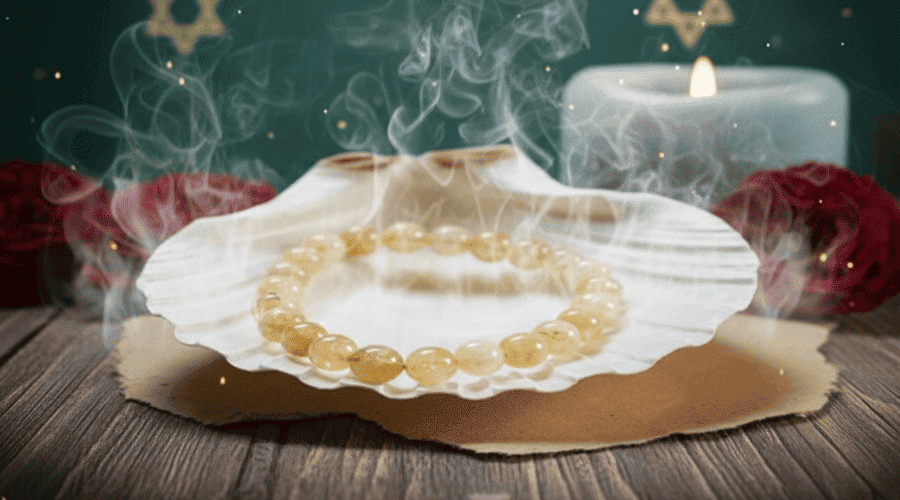 Citrine Crystal Healing Bracelet | Stone of Wealth & Success